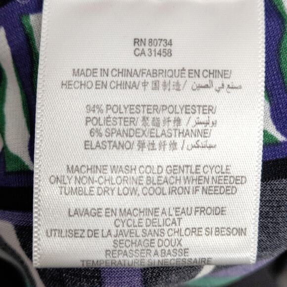 BCBGMAXAZRIA Women’s Dress Abstract Print Modern Classic Art Inspired Size M - Picture 8 of 10